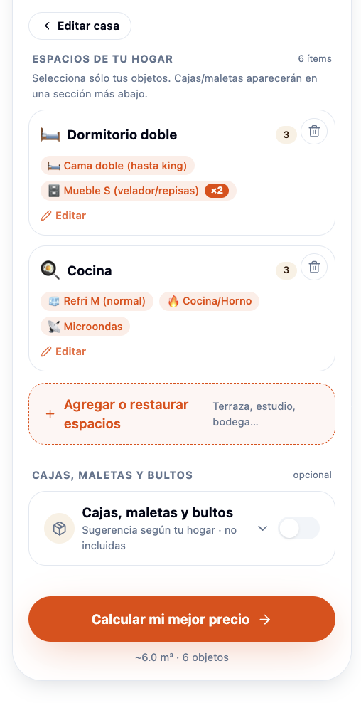 Paso 2: Ajusta el inventario sugerido